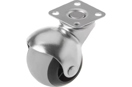 Колесо мебельное поворотное резиновое SCmg 20 40 мм 1047173 купить в Нягани