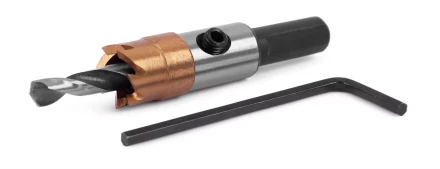 HSS-TiN коронка MESSER 12мм с центр. сверлом без пружины для  лист. материала до 2 мм ц/х купить в Нягани