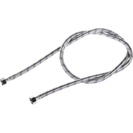 Подводка гибкая ЗУБР для воды, оплетка из нержавеющей стали, г/г 1/2&quot; - 1,5м 51005-G/G-150 купить в Нягани