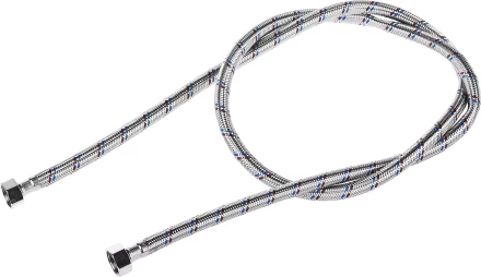 Подводка гибкая ЗУБР для воды, оплетка из нержавеющей стали, г/г 1/2&quot; - 1,5м 51005-G/G-150 купить в Нягани