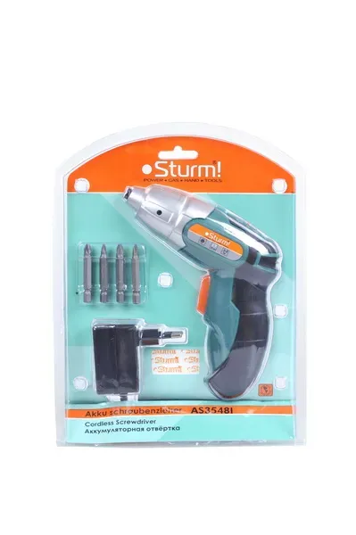 Аккумуляторная отвертка Sturm AS3548I купить в Нягани