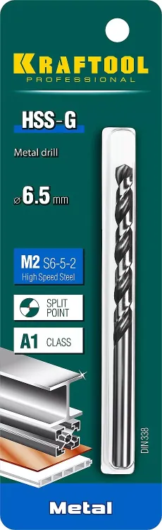 Сверла по металлу HSS-G 29651-6.5 купить в Нягани