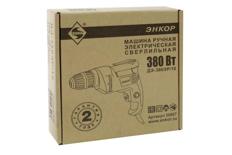 Дрель ДЭ-380ЭР/10 50067 купить в Нягани
