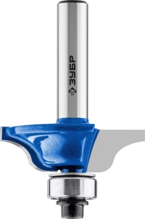 ЗУБР 38.1 x 18 мм, радиус 6.3 мм, фреза кромочная калевочная №6, Профессионал (28707-38.1) купить в Нягани