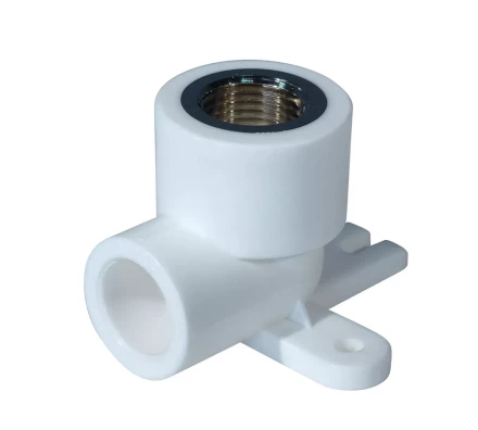 Уголок с креплением PP-R ВР 20х 1/2 белый (20/80) 45390 купить в Нягани