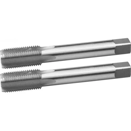 Метчики ЗУБР &quot;ЭКСПЕРТ&quot; машинно-ручные, комплектные для нарезания метрической резьбы в сквозных отверстиях, М16х2,0, 2шт 4-28007-16-2.0-H2 купить в Нягани