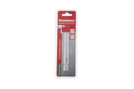 Сверло по металлу HAMMER Ф1х34мм (DR CO 1,00мм*34мм) купить в Нягани