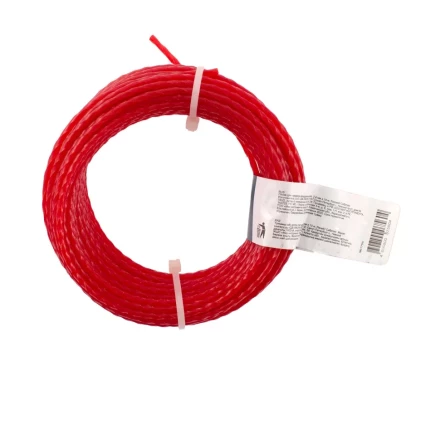 Леска для триммера квадратная витая, 2.4 мм х 10 м, Россия Сибртех 961755 купить в Нягани