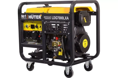 Электрогенератор дизельный LDG 7000LXА Huter 64/2/8
