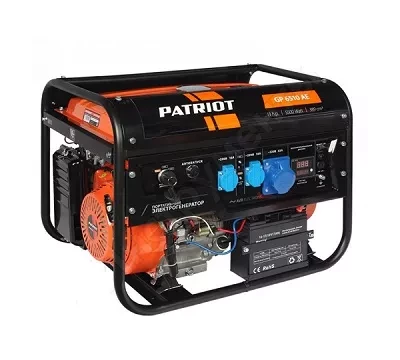 Бензогенератор Patriot GP-6510 AE купить в Нягани