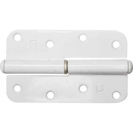Петля накладная стальная &quot;ПН-110&quot;, цвет белый, правая, 110мм 37651-110R купить в Нягани