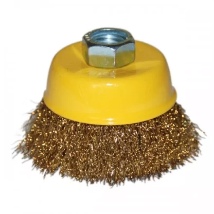 Щетка для УШМ М14/85 мм чашечная сталь прямая Энкор 51532 купить в Нягани