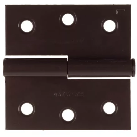 Петля дверная STAYER &quot;MASTER&quot; разъемная, цвет коричневый, левая, 75мм 37613-75-3L купить в Нягани