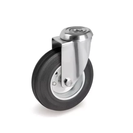 Колесо поворотное SCh 55 125 мм резина под болт 1047736 купить в Нягани