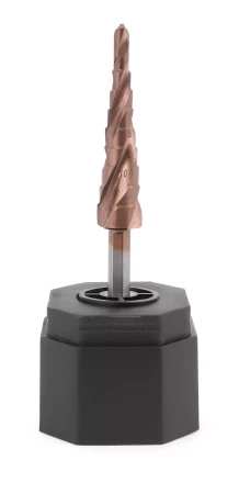 Ступенчатое сверло MESSER HSS CO 4-12х9 с кобальтовым покрытием и тремя спиральными канавками. купить в Нягани