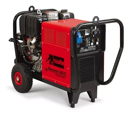 Инверторный сварочный бензогенератор Telwin MOTOINVERTER 264D CE двигатель LOMBARDINI купить в Нягани