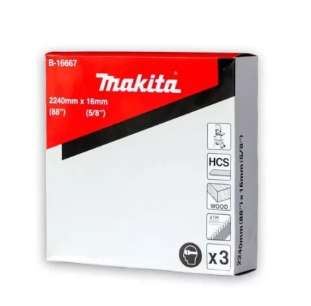 Набор полотен Makita B-16667 для ленточной пилы купить в Нягани