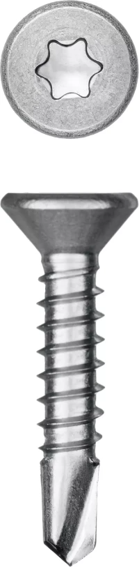 Нержавеющие саморезы DS-C с потайной головкой, коробка 300932-35-019