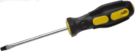 Отвертка STAYER &quot;STANDARD&quot; с двухкомпонентной рукояткой, хромованадиевая сталь, SL 5,0х100мм 25075-05-10 купить в Нягани