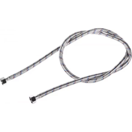 Подводка гибкая STAYER для воды, оплетка из нержавеющей стали, г/г 1/2&quot; - 1,5м 51015-G/G-150 купить в Нягани