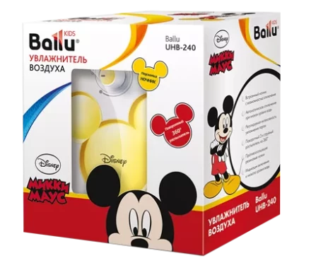 Увлажнитель ультразвуковой  BALLU UHB-240 yellow/желтый Disney купить в Нягани