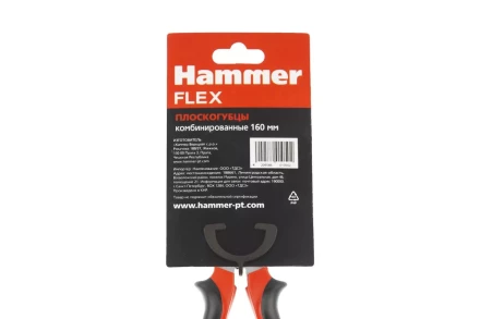 Пассатижи HAMMER Flex 601-050 160 мм (6 дюймов) купить в Нягани
