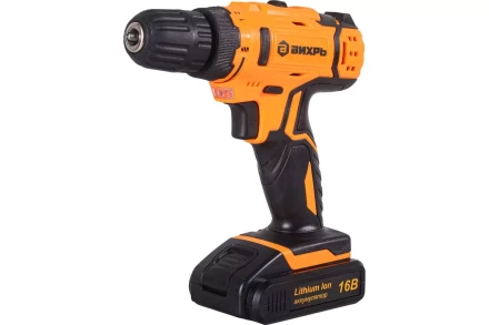 Дрель-шуруповерт Вихрь ДА-16Л-2К (2,0 А/ч) 72/14/32 купить в Нягани