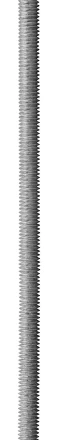 Шпилька ЗУБР резьбовая DIN 975, класс прочности 4.8, оцинкованная,   М24x1000, ТФ0, 1 шт. 4-303350-24-1000 купить в Нягани