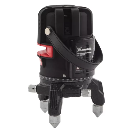 Лазерный уровень ML 05 Red, 20 м, 635 нм, резьба 5/8&quot; Matrix 35066 купить в Нягани