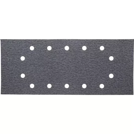 Лист шлифовальный универсальный URAGAN с покрыт. стеарата цинка, 14 отверстий по кругу, для ПШМ, P80, 115х280мм, 10шт 907-23104-080-10 купить в Нягани