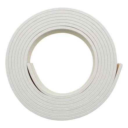 Уплотнитель резиновый, 12 м, профиль &quot;E&quot;, белый Сибртех 88911 купить в Нягани