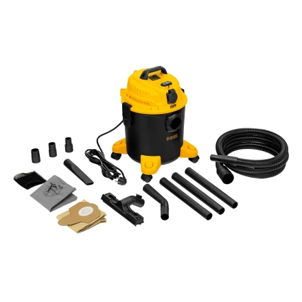 Пылесос строительный LVC20 Denzel 28292 купить в Нягани