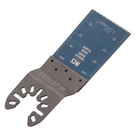 Насадка для МФИ режущая пазовая прямая, HCS, по дереву, 34 х 1.4 мм, мелкий зуб Denzel 782312 купить в Нягани