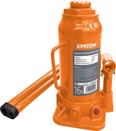 Домкрат бутылочный Кратон HBJ-16.0 2 30 01 009 купить в Нягани