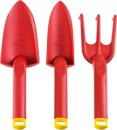 Набор GRINDA: Совок посадочный широкий, совок посадочный узкий, рыхлитель с нейлоновым корпусом, 3 предмета 421360-H3 купить в Нягани