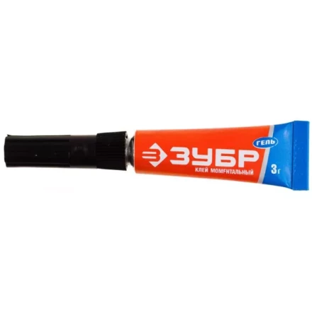 Клей-гель ЗУБР моментальный, на блистере, 3 г 41911 купить в Нягани