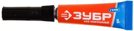 Клей-гель ЗУБР моментальный, на блистере, 3 г 41911 купить в Нягани