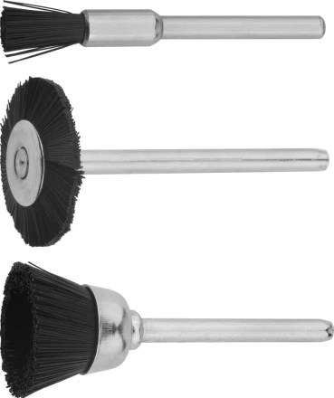 Щетка STAYER нейлоновая для чистки и полирования, 3шт 29914-H3 купить в Нягани