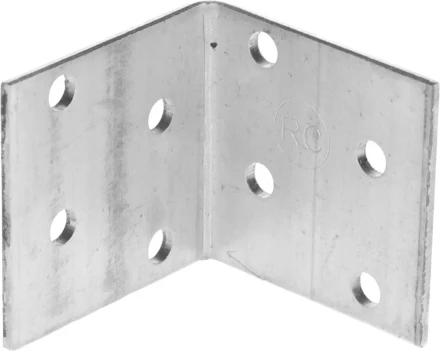 Крепежный угол ЗУБР &quot;МАСТЕР&quot; равносторонний, 40х60х60мм, 1шт 310206-040-060 купить в Нягани