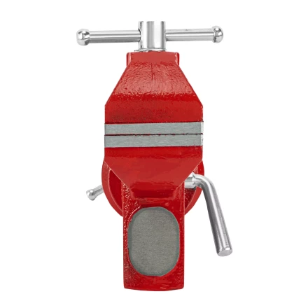 Тиски слесарные MTX 50 мм настольные поворотные c наковальней 18675 купить в Нягани