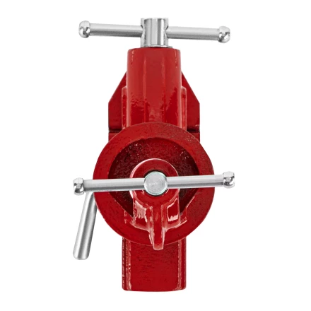 Тиски слесарные MTX 50 мм настольные поворотные c наковальней 18675 купить в Нягани