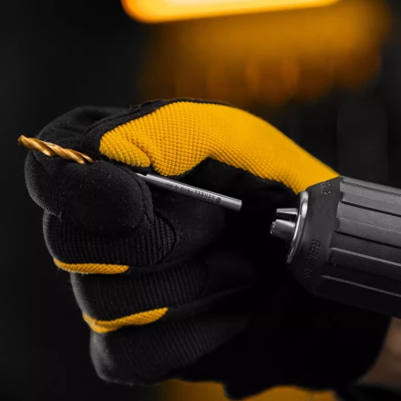 Сверло спиральное по металлу Denzel 4 x 75мм, Р6М5, Golden Tip, многогранная заточка 718272 купить в Нягани