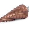 Ступенчатое сверло MESSER HSS CO  4-22х10 с кобальтовым покрытием и тремя спиральными канавками. купить в Нягани