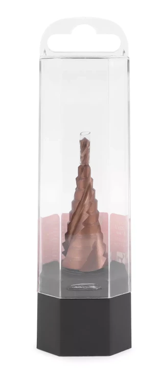 Ступенчатое сверло MESSER HSS CO  4-22х10 с кобальтовым покрытием и тремя спиральными канавками. купить в Нягани