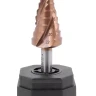 Ступенчатое сверло MESSER HSS CO  4-22х10 с кобальтовым покрытием и тремя спиральными канавками. купить в Нягани