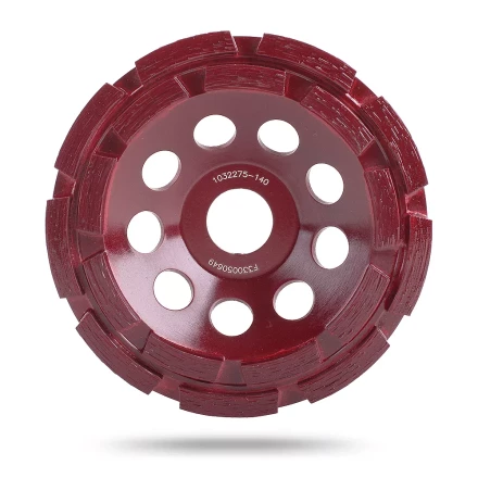 Двурядная алмазная шлифовальная чашка BG/M. Диаметр 180 мм. купить в Нягани