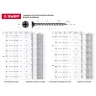 Саморезы фосфатированные с крупной резьбой, гипсокартон-дерево, ЗУБР 300035-35-032, PH2, 3,5 x 32 мм, 1500 шт 300035-35-032 купить в Нягани