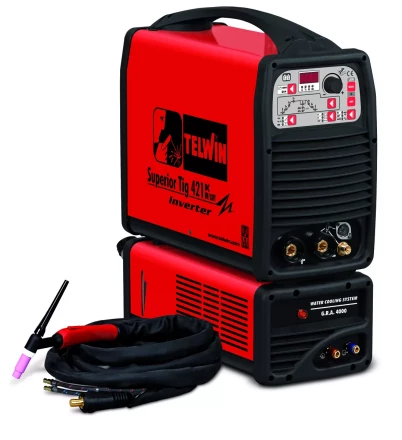 Сварочный аппарат Telwin SUPERIOR TIG 421 DC-HF/LIFT AQUA  TIG ACC  купить в Нягани
