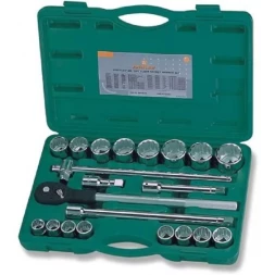 Набор головок торцевых 3/4"DR  7/8"  2" 22предмета  Jonnesway S04Н6422S 48502