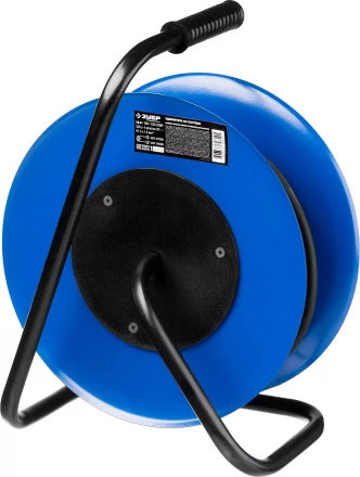 Удлинитель на катушке &quot;КГ 315&quot;, 30 м, 3700 Вт, 4 гнезда, IP44, КГ 3х1,5 кв мм, ЗУБР 55080-30 купить в Нягани